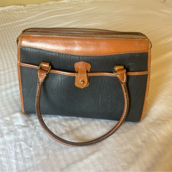 Vintage Dooney and Bourke All Weather Leather Structured Handbag - Picture 8 of 9